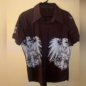 Vintage short sleeve button down
